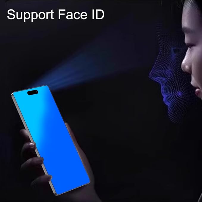 2 Pack for Samsung Galaxy S26 Plus / S25 Edge Matte Privacy Screen Protector Anti spy Anti Glare Anti blue Light Film Gradient Blue 6.7 inch