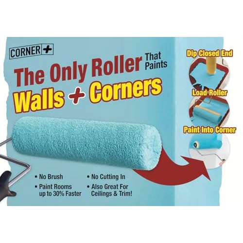 76534 Paint Roller Cover, Polyester, 9 x 3/4-In. Nap - Quantity 1