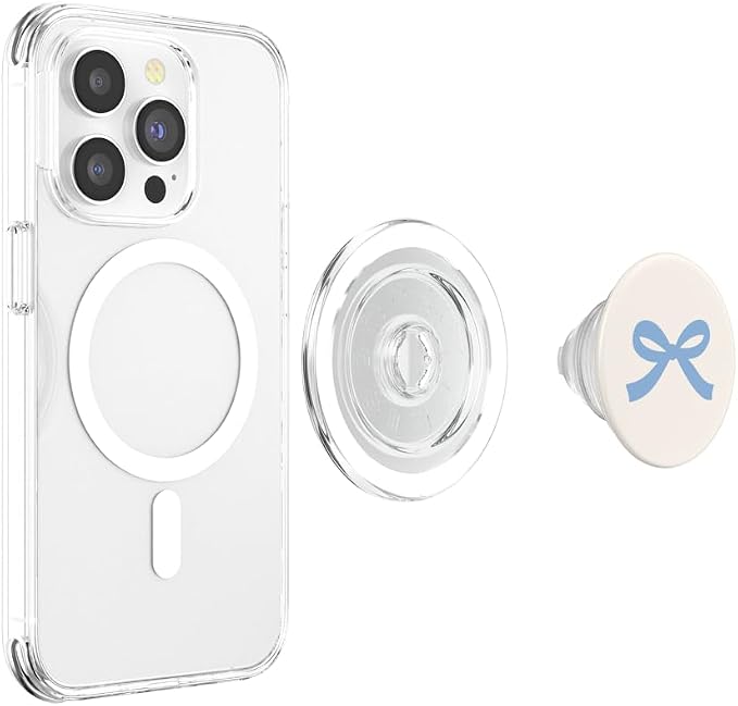 The Summer I Turned Pretty - Bow Print PopSockets PopWallet for MagSafe