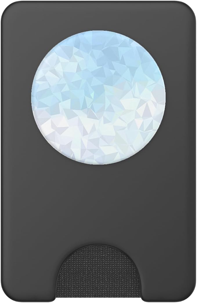 Cool Modern Blue Ombre Gradient Geometric Pattern PopSockets Adhesive PopGrip