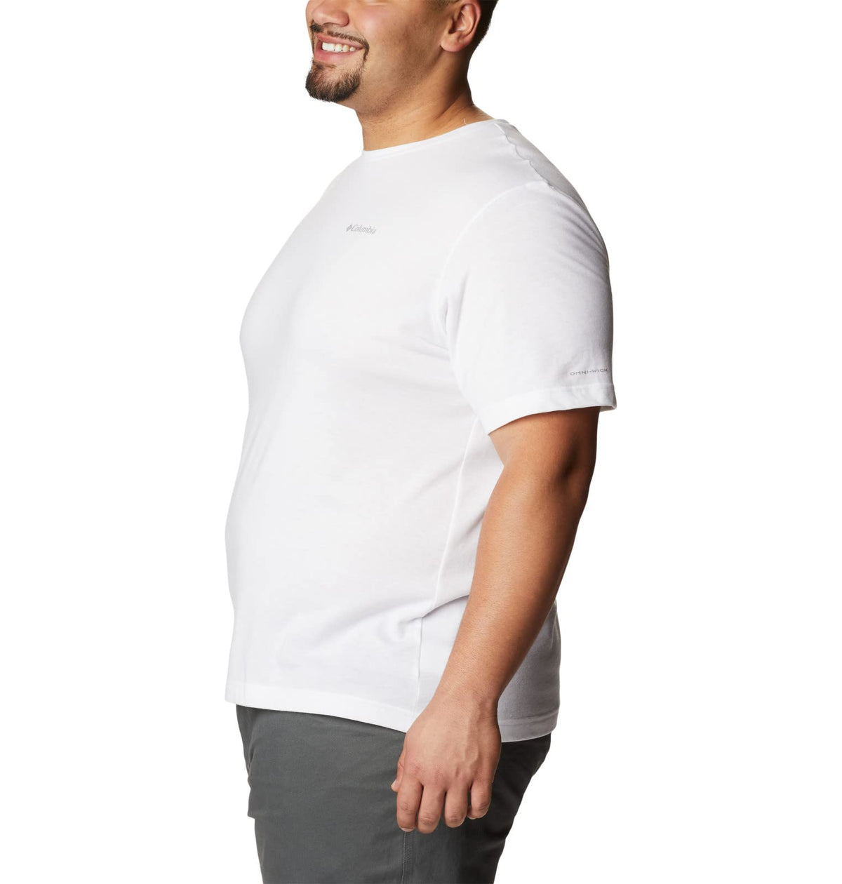 Columbia Men's Thistletown Hills Short Sleeve, White, Large