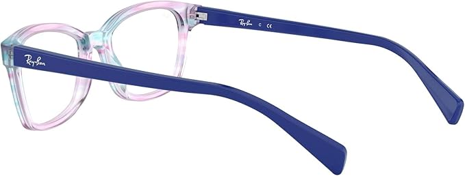 Ray-Ban girls Ry1591 Square Prescription Eyeglass Frames