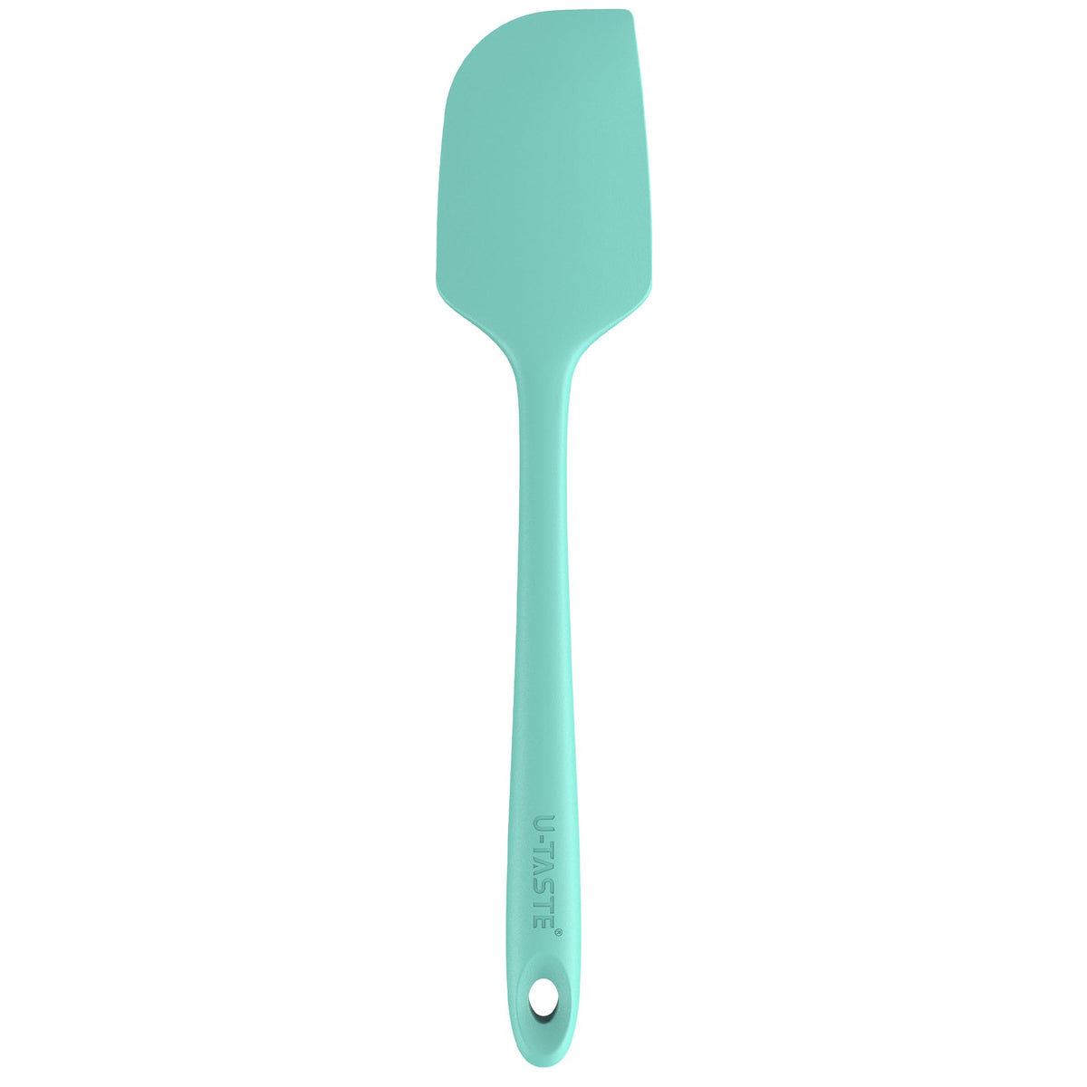 U-Taste Silicone Spoon Spatula, 480°F High Temp Spoonula, 11.38", Black