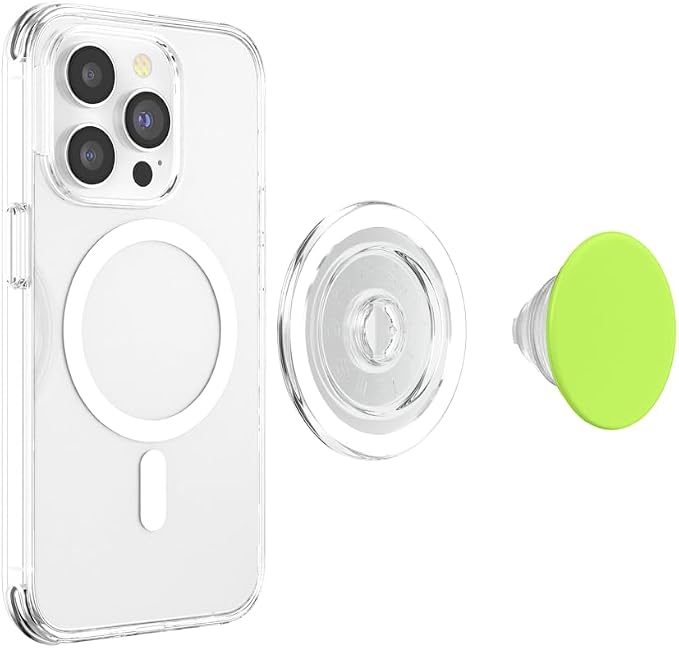 Lemon Lime Chartreuse Green Yellow Grip PopSockets Adhesive PopGrip