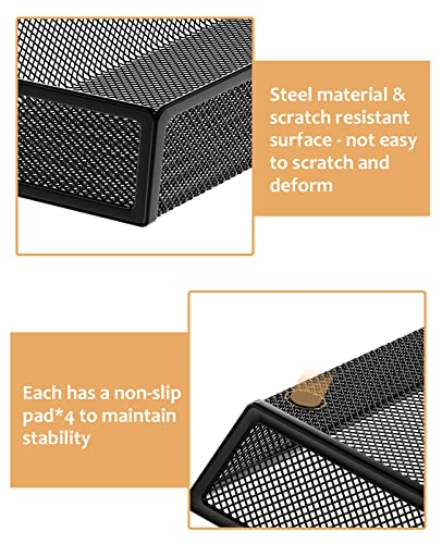 JANE EYRE kitchen drawer organizer - silverware utensil organizer for kitchen drawer,silverware tray in drawer - color: 02-black