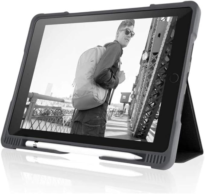 STM Dux Plus Rugged case for Apple iPad Pro 12.9/1st Gen 2017 - Black (stm-222-165JV-01)
