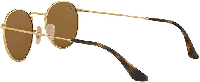 Ray-Ban Unisex Rb3447n Round Flat Lens Round Sunglasses