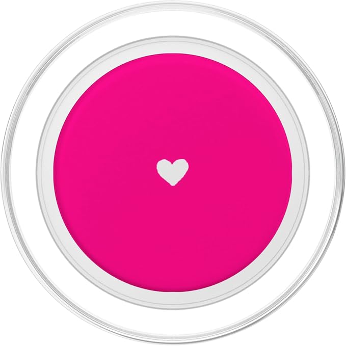 Hot Pink Heart PopSockets PopGrip for MagSafe
