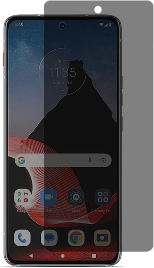 2-Pack for Motorola ThinkPhone Privacy Screen Protector Tempered Glass - [Bubble Free] [Easy to Install] [Scratch Resistant ] Anti-spy Film