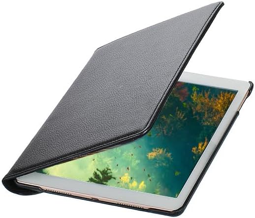 Generic Tablet Leather Flip Case for Samsung Galaxy Note Pro &amp Tab Pro (SM-P900/T900/T905) 12.2 inch 360 Degree Rotating Stand Case Full Protective Cover Black