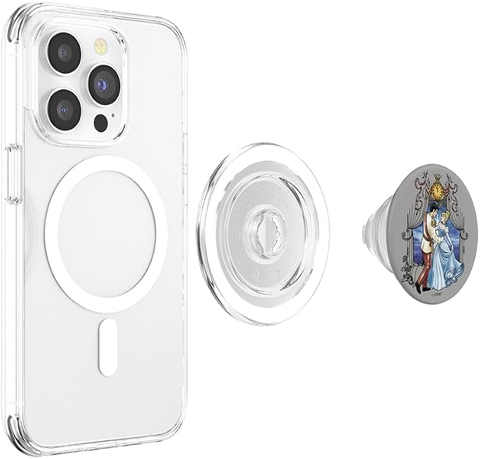 Disney Cinderella Dancing with Prince Charming Colorful PopSockets Adhesive PopGrip