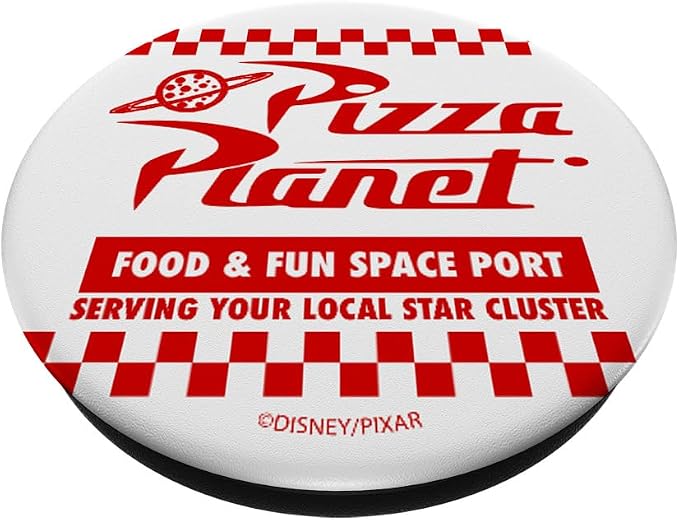 Disney Pixar Toy Story Pizza Planet Space Port Logo PopSockets Adhesive PopGrip