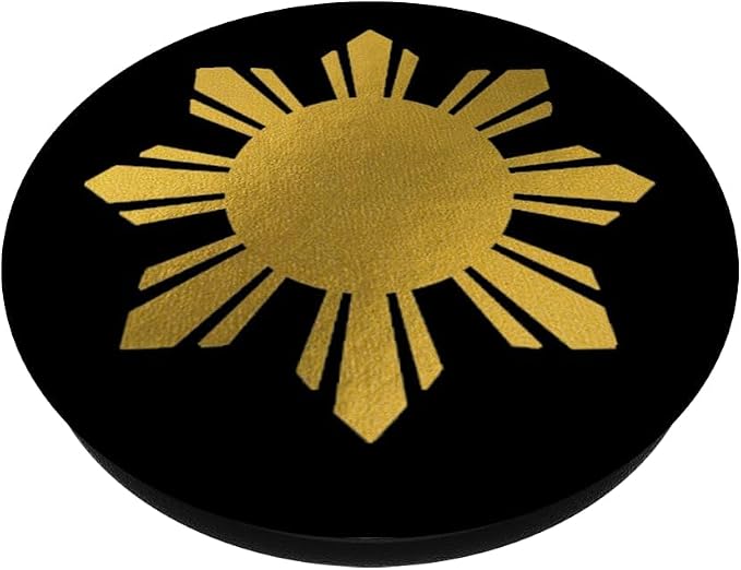 Philippines Flag Sun Filipino Pinoy PopSockets Adhesive PopGrip
