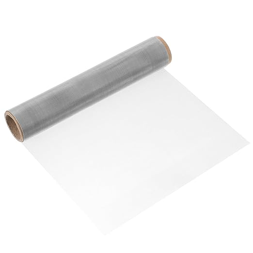 uxcell 120 Mesh 39" x 10" Woven Wire Mesh, 316 Stainless Steel Air Vent Filter