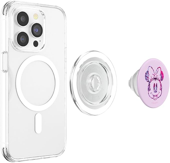 Disney Minnie Mouse Pink Tie Dye PopSockets Adhesive PopGrip