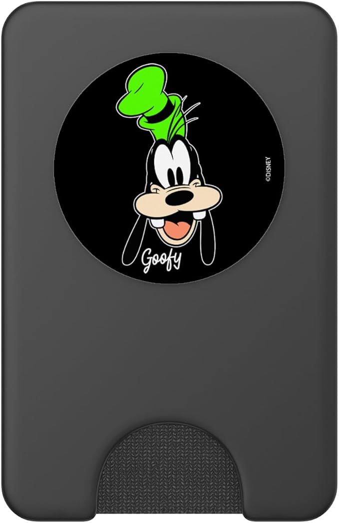 Disney Mickey and Friends Goofy Big Face Signature PopSockets Adhesive PopGrip