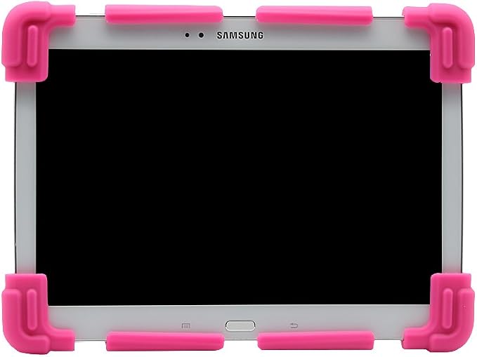 CHINFAI Universal Case for 9.7 10.1 10.5 11 Inch Tablet Universal Silicone Tablet Case Protective Cover for 9 10 Touchscreen Tablet with Convertible Stand (Black)
