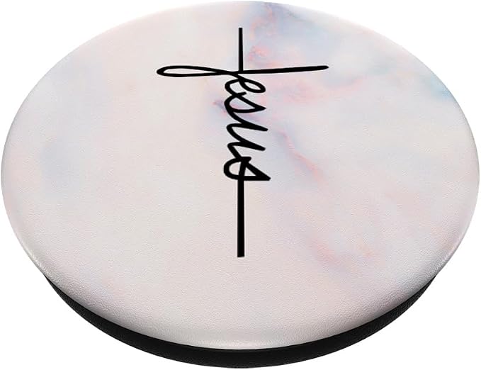 Jesus Cross Phone Grip Christian PopSockets Adhesive PopGrip