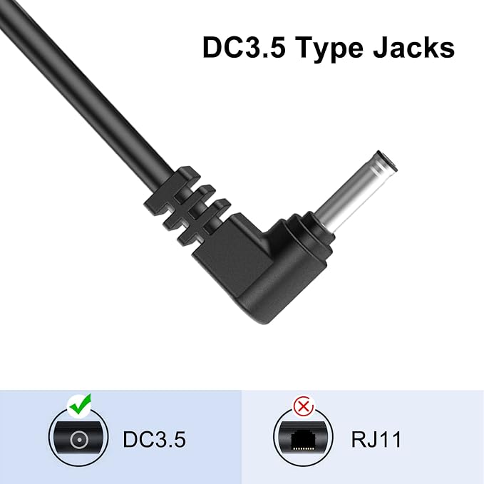Radar Detector Cable USB to DC3.5 Plug Cablefor Cobra Whistler Escort Valentine One Uniden Beltronics Radar DetectorReplacement Power Cable for Radar Detectors (DC3.5-6.56ft)