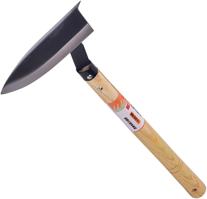 Garden Triangle Hoe Japanese Weeding - Blade Edge is Very Sharp