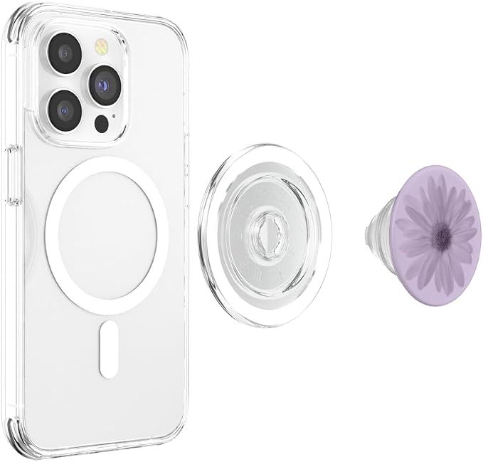 Daisy Purple PopSockets Adhesive PopGrip