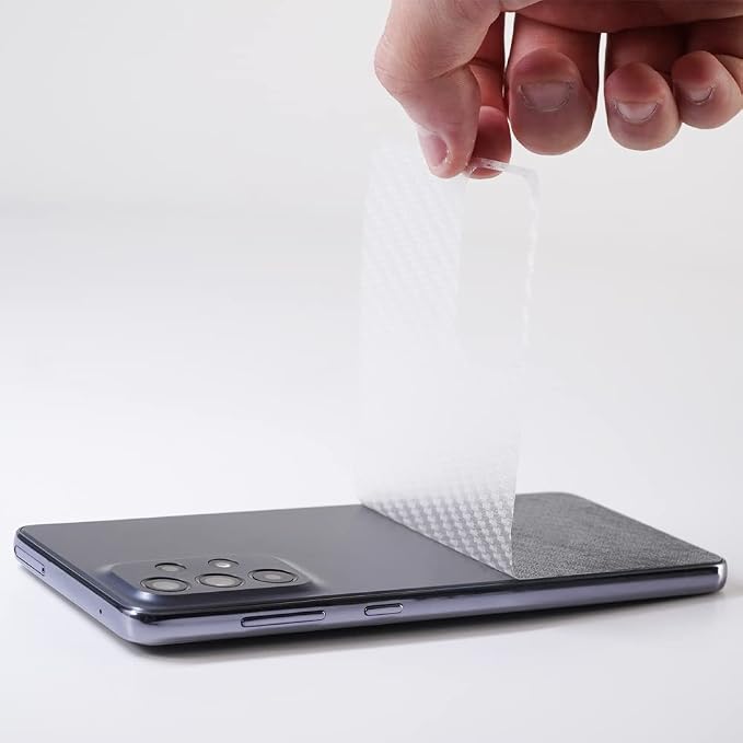 Ibywind Screen Protector For Samsung Galaxy A73 5G(6.7 Inches)with 2Pcs Tempered Glass1Pc Camera Lens Protector1Pc Backing Carbon Fiber Film[Fingerprint ReaderEasy to install]