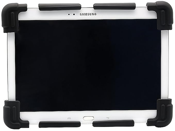 CHINFAI Universal Case for 9.7 10.1 10.5 11 Inch Tablet Universal Silicone Tablet Case Protective Cover for 9 10 Touchscreen Tablet with Convertible Stand (Black)