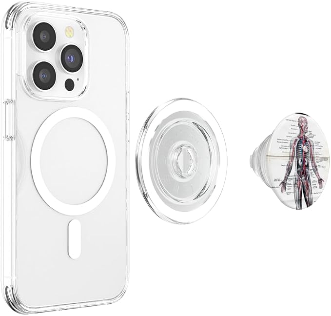 Medical Nursing Student Anatomy Chart PopSockets PopGrip: Swappable Grip for Phones &amp Tablets PopSockets Adhesive PopGrip