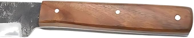Billhook Sickle Machete with 1075 High Carbon Steel Blade, 16.5-Inch Overall Length, Pakkawood Handle, Ambidextrous, Modern Style