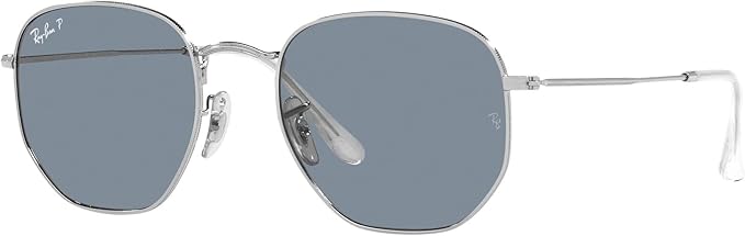 Ray-Ban unisex-adult Rb3548n Hexagonal Flat Lens Hexagonal Sunglasses