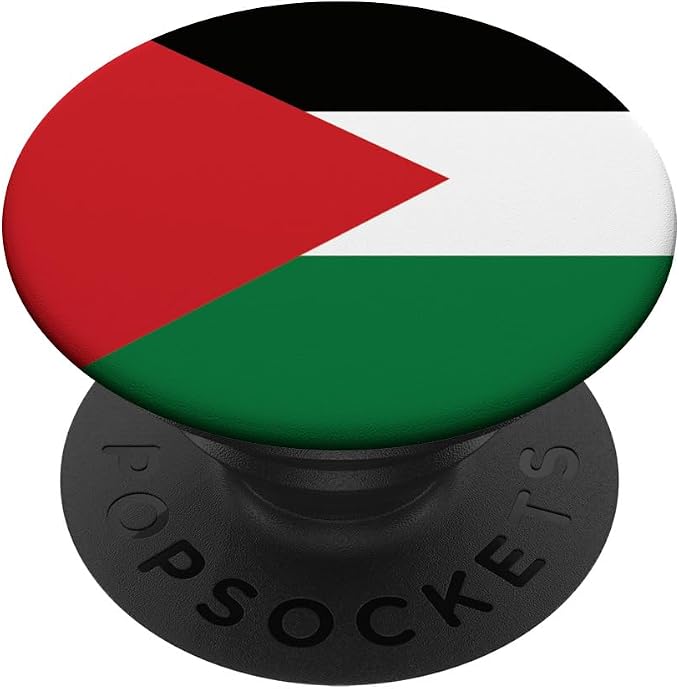 Palestine Flag Palestinian Flag Pride Vacation Souvenir PopSockets Adhesive PopGrip