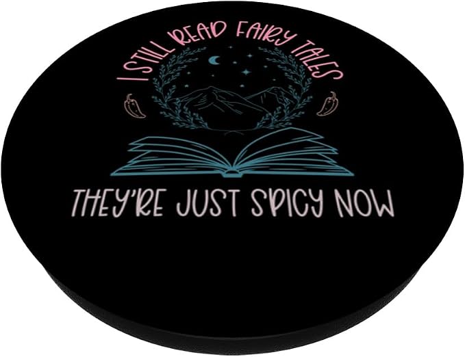 Spicy Book Lover Women Who Love to Read Romance Fantasy PopSockets PopGrip for MagSafe