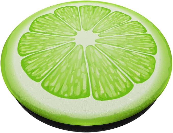 Cute Green Lime Fruit Summer Time PopSockets Adhesive PopGrip