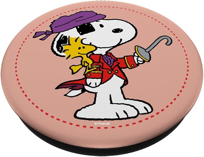 Peanuts Ahoy Snoopy and Woodstock PopSockets Adhesive PopGrip