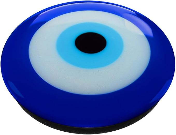 Evil Eye Charm Stone Blue Eye Symbol of Protection Talisman PopSockets PopWallet for MagSafe