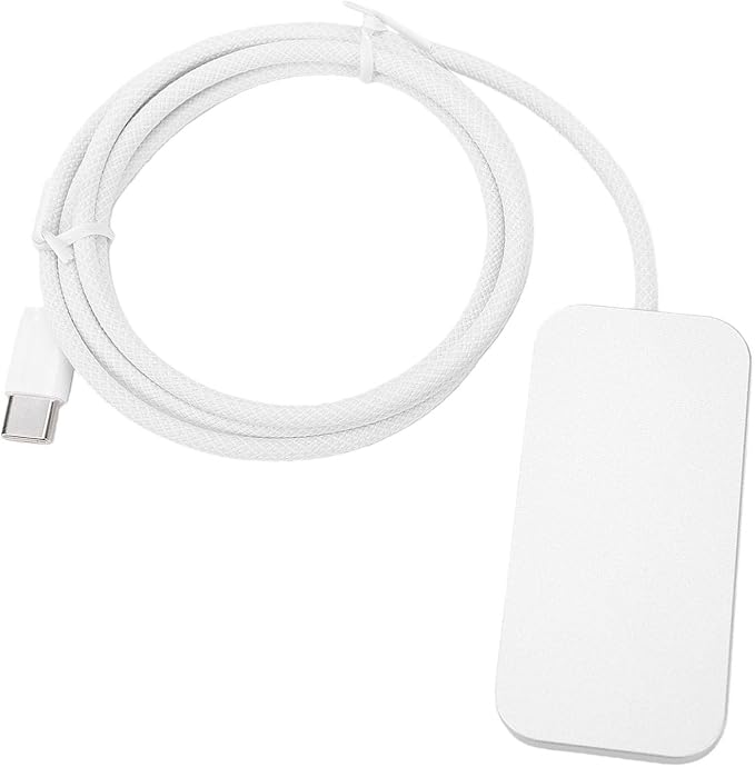Generic Fit for Pro 12.9 3rd 4th 5th 6th Gen Magnet Wireless Charger 27W Fast Charging USB C Cable for Air M2 Tablet Magnetic Charging Dock with Smart (1m)