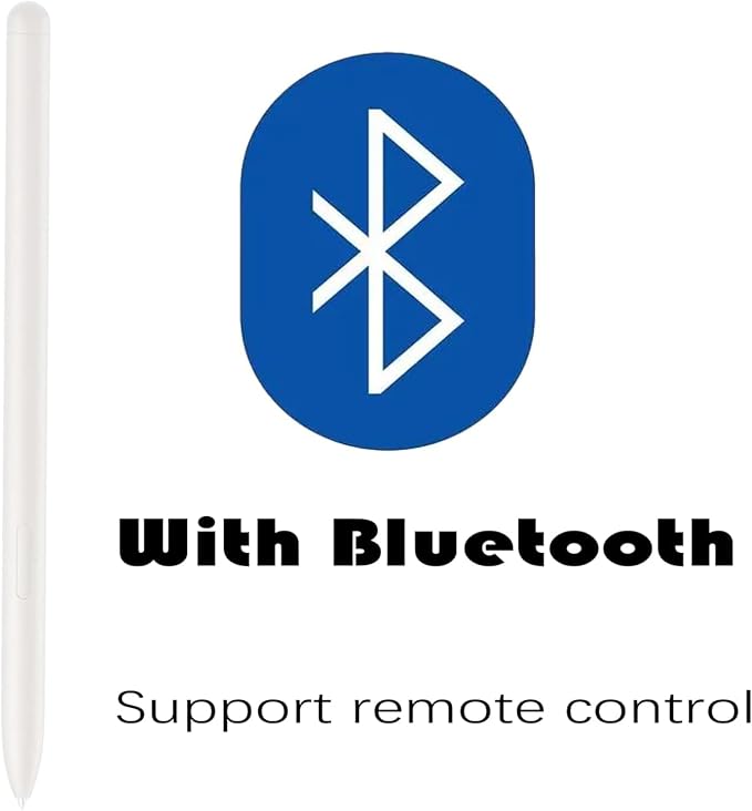 Beige Galaxy Tab S9 Ultra S Pen Replacement for Samsung Galaxy Tab S9 Plus Stylus Pen Replacement withBluetooth + Free 5 Tips for Samsung Galaxy Tab S9 Pen