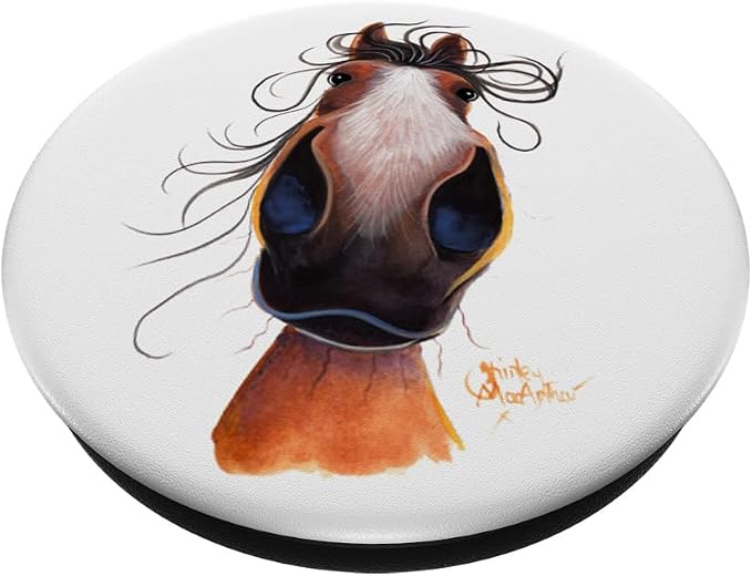 HoRSe PRiNT ANiMaL PRiNT ' FLaSH ' PopSockets PopGrip: Swappable Grip for Phones &amp Tablets PopSockets Adhesive PopGrip