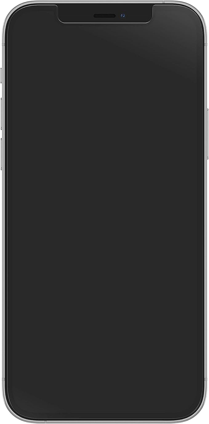 OtterBox Alpha Glass Screen Protector for iPhone 12 &amp iPhone 12 Pro | Flawless Touch Response Fingerprint &amp Scratch Resistant Screen Protector for iPhone Vibrant Clarity
