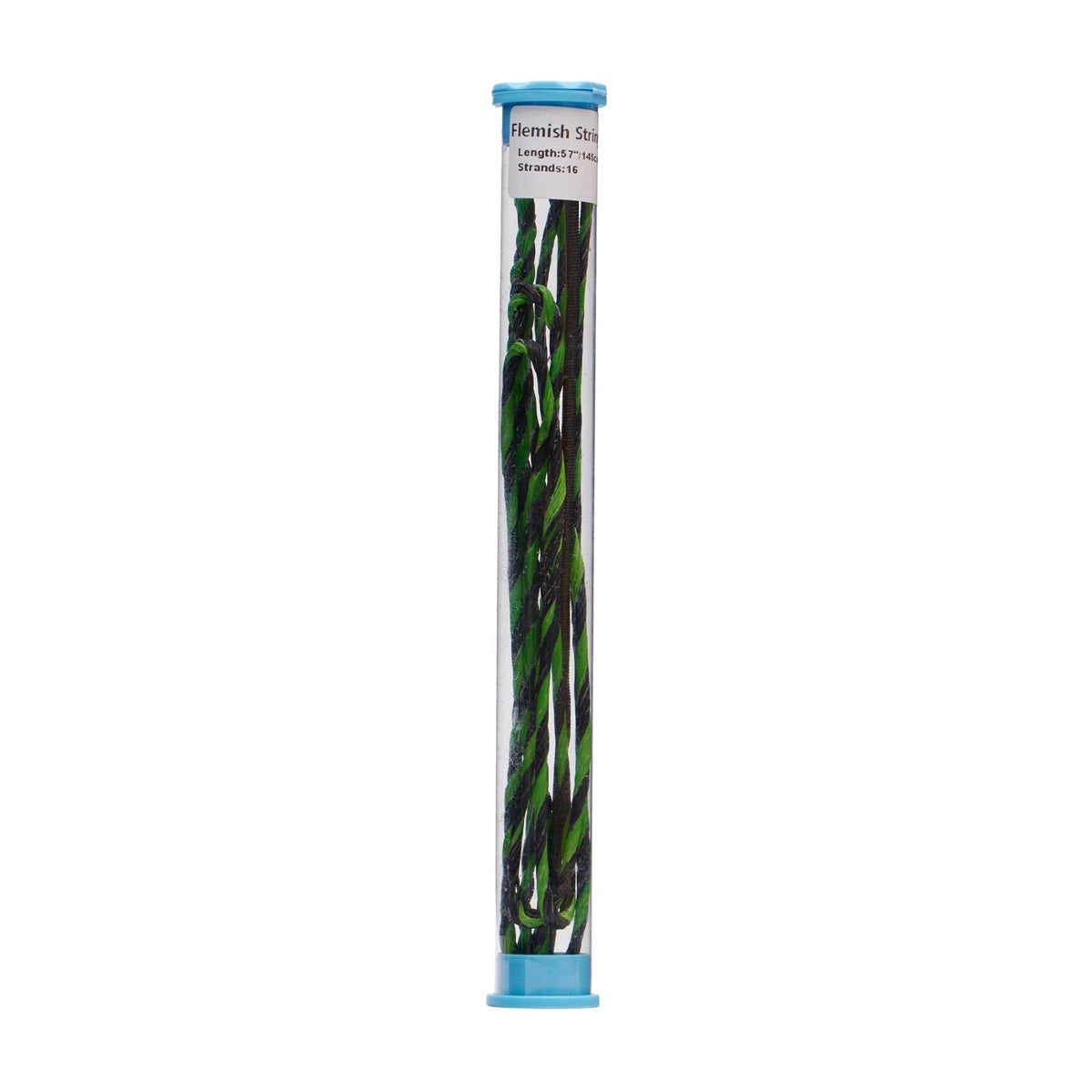 TOPARCHERY 57" Actual Length Mulcolor Flemish Fast Flight Plus Replacement Recurve Bowstring Bow String by Traditional Bow Archery Products (Black & Green)