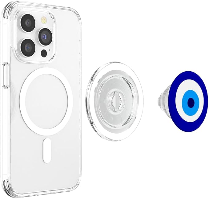 Evil Eye Amulet Charm Nazar Greek Matias Talisman PopSockets Adhesive PopGrip