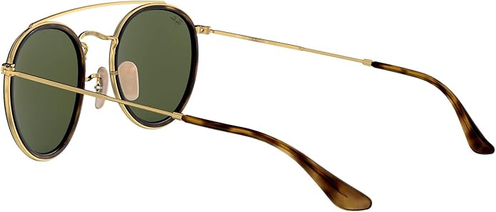 Ray-Ban Unisex Rb3647n Double Bridge Round Sunglasses