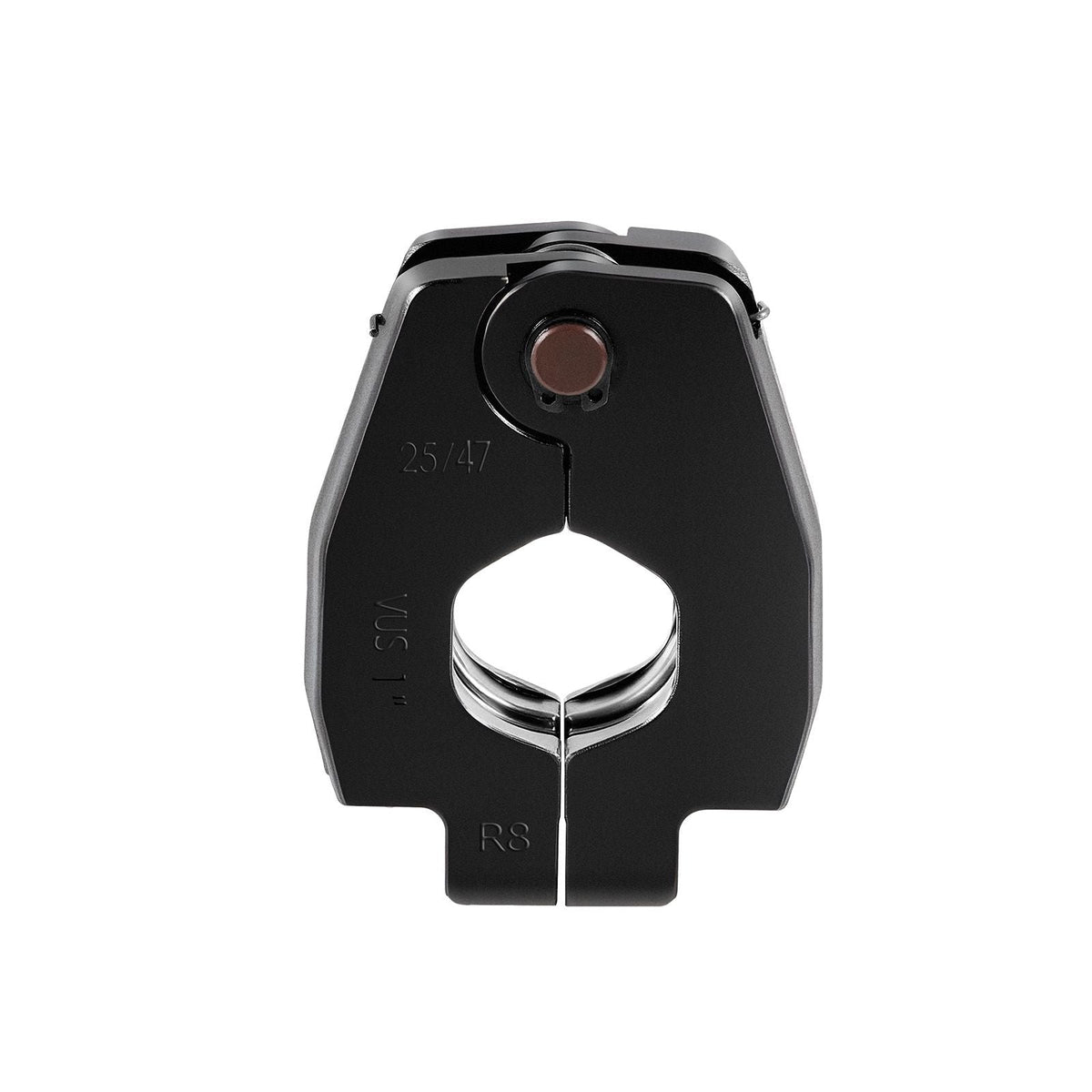 5PCS VUS Pressing Kit, 4PCS Press Rings (1/2", 3/4", 1", 1-1/4") & R8 Actuator - Compatible with ProPress Copper Pipes, Work with 24KN Compact Press Tools for 180° Operation