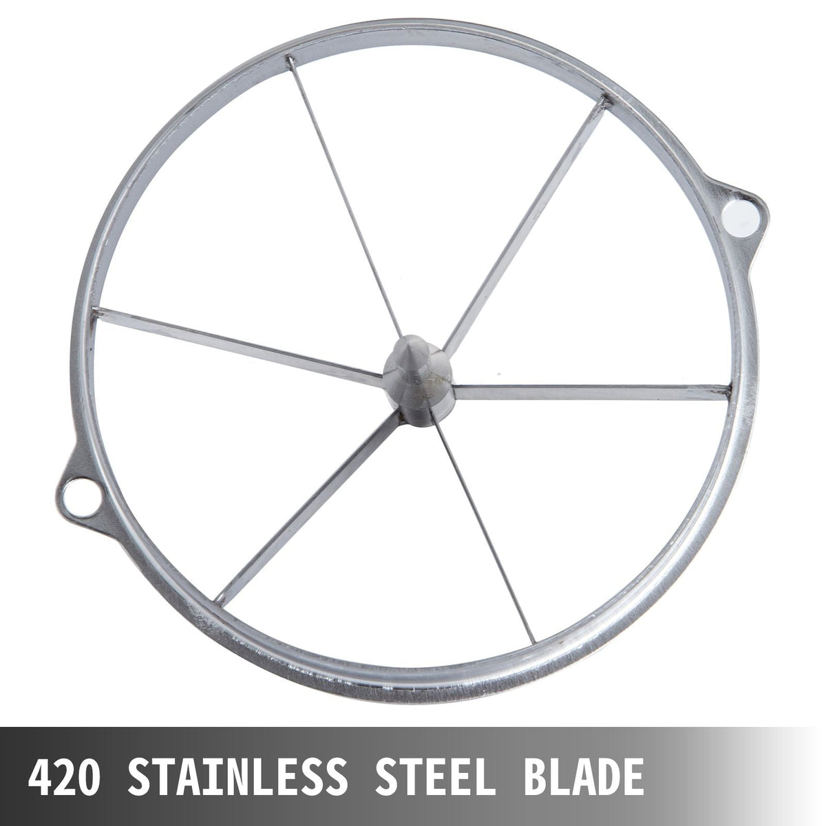 6-Section Commercial Easy Wedger Stainless Steel Blade Fruit Lime Slicer, Lemon Cutter for Home Bar Restaurant