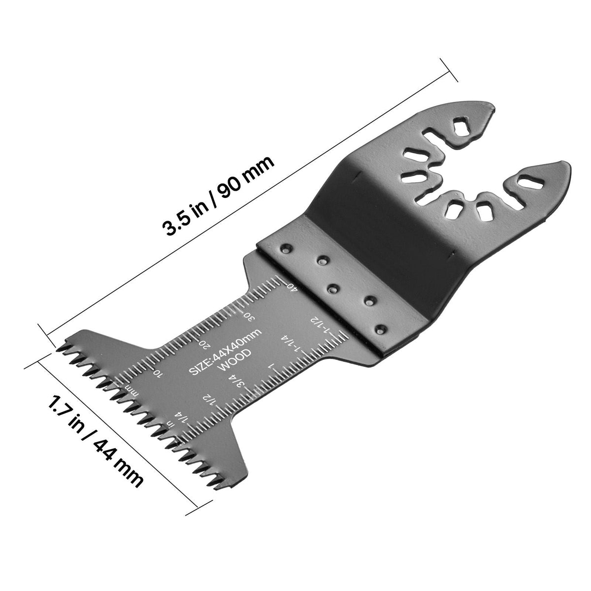 60PCS Oscillating Saw Blades Japanese Teeth, Universal Quick Release Oscillating Multi Tool Blades, Multitool Tool Blades for Wood Plastic PVC, Compatible with Dewalt Milwaukee Bosch Craftsman
