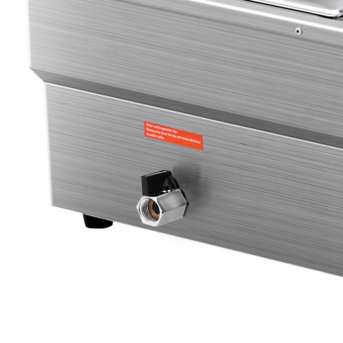 60QT Commercial Food Warmer, 5-Pan Electric Steam Table with Glass Cover, 1500W Countertop Stainless Steel Buffet Bain Marie with 86-185 Fahrenheit Temp Control
