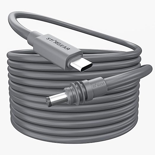 Starlink Mini Cable 16.4FT 18AWG 140W Starlink USB C to DC Power Cable with Smart Protocol Chip Waterproof DesignMini Accessories Compatible with 100W+ PD Source 28V PPS 20V PD Protocols