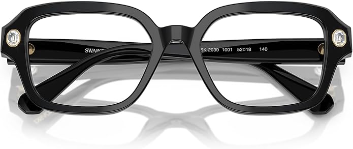 Swarovski womens Sk2039 Square Prescription Eyewear Frames