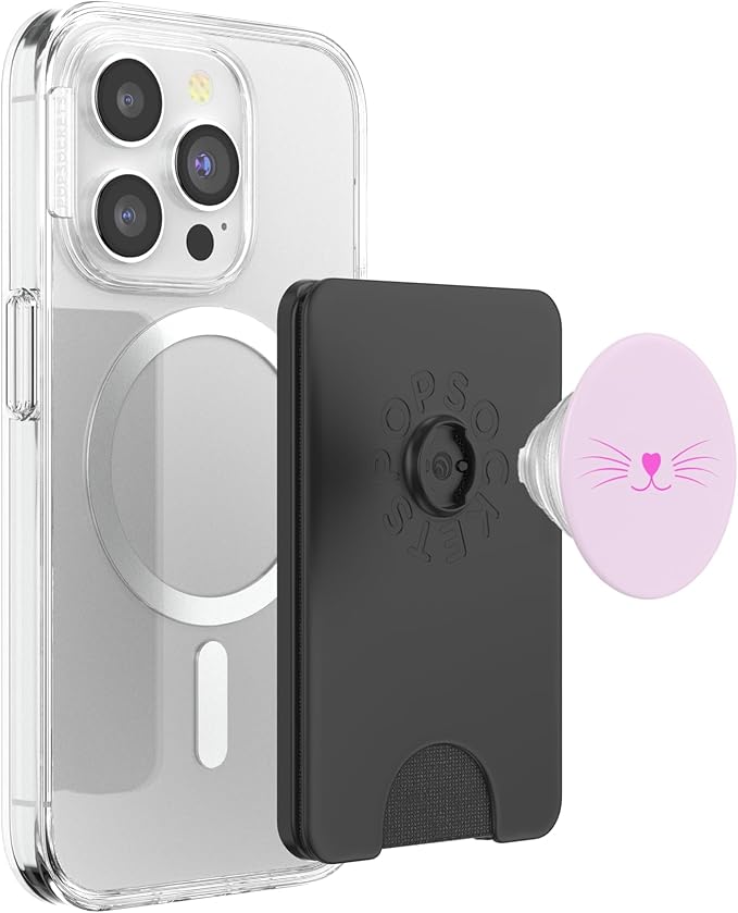 PopSockets Cat Phone Grip - Kitty Nose PopSockets PopGrip for MagSafe