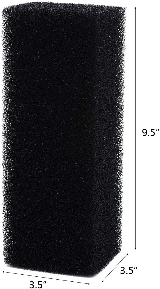 ALEGI Bio Sponge Filter Foam Cut to Fit Media 9.5"x3.5"x3.5", Replacement